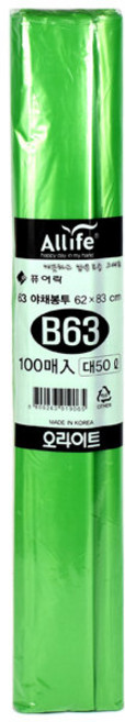 예스미-(919065) 오라이트 봉투(대)B63 100매, 1개