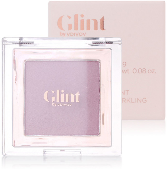 Glint 베이크드 블러쉬 블러셔 2.4g, 07 페일 라일락, 1개