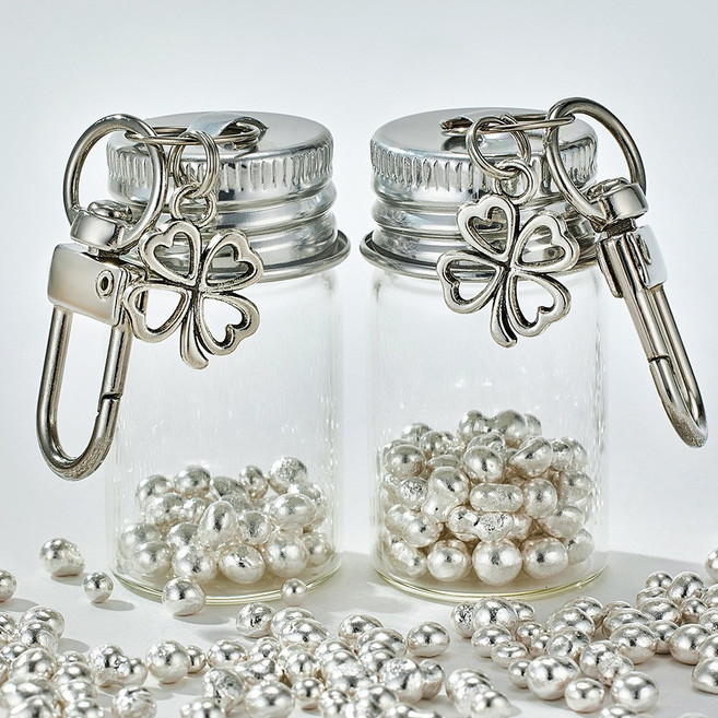 [한국금상품거래소] 실버 포나인 999.9 은 Silver 그래뉼 키링 은시세 은테크 투자용 실버바 원재료 순은 10g 20g