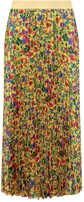 막스마라 플로럴 프린트 스커트
