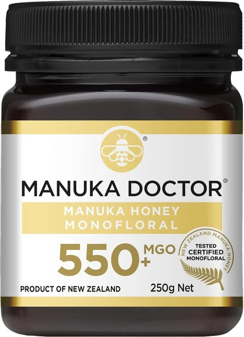 Manuka Doctor 마누카 꿀 mgo550+ 250g 뉴질랜드산 MANUKA HONEY100%, 1개 - 쿠팡