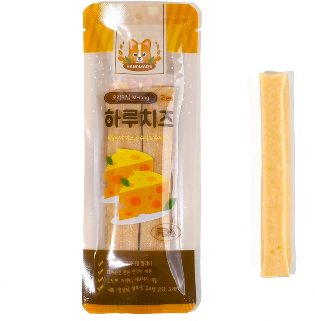 하루치즈 천연100%히말라야 야크치즈 도그츄, 8. Mlong(40g) 2개, 1개 - 쿠팡