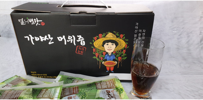 가야산 머위즙 진액, 1개, 30팩 80ml, 2.4L
