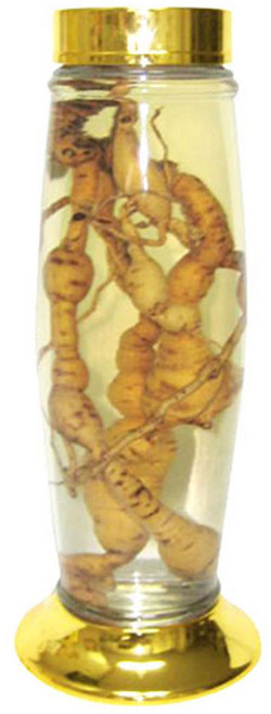 용천자연유리 담금주병 수동 28호 2L, 6개