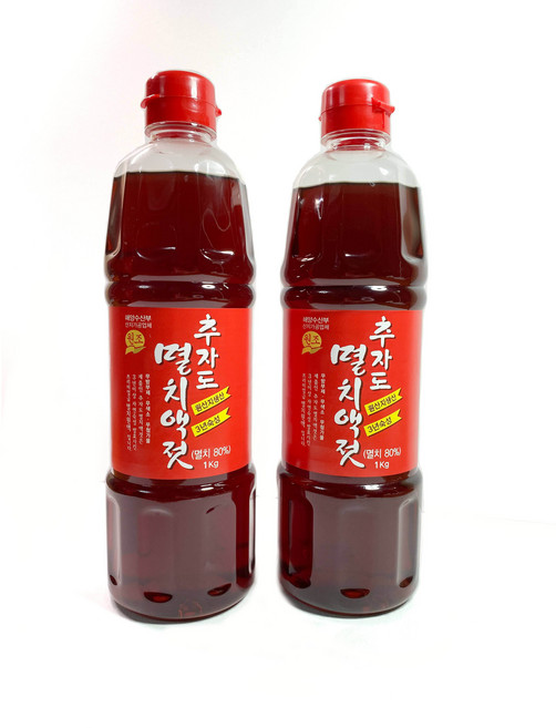 대양물산추자도멸치액젓, 1kg, 2개