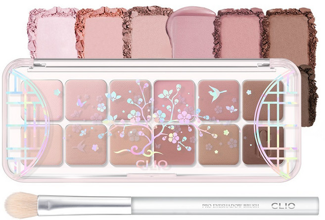 [NEW] 클리오 프로 아이 팔레트 에어+증정, 020 매화빛댕기 [국가유산청], 1개