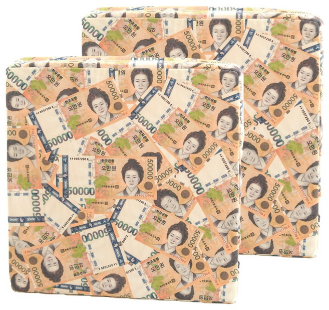 골드트리 돈방석 쿠션 세트 2PCS 메모리폼