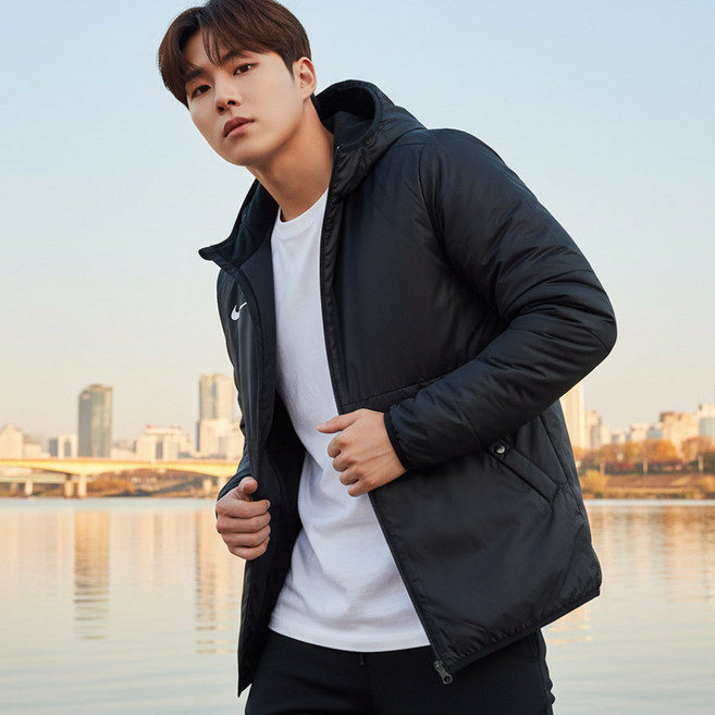 나이키 자켓 CW6157-010 써마 레펠 바람막이 기모져지