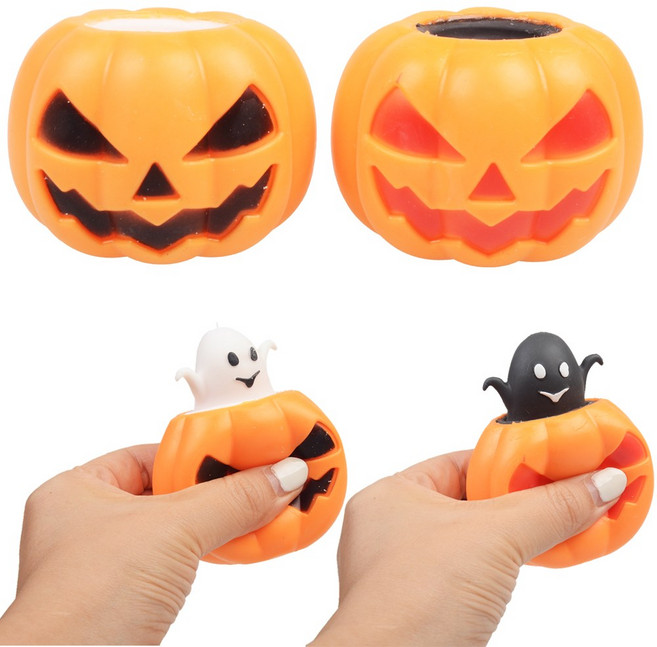 심쿵 유령 호박 주물럭(1p) 할로윈 호박 유령 주물럭, 12개