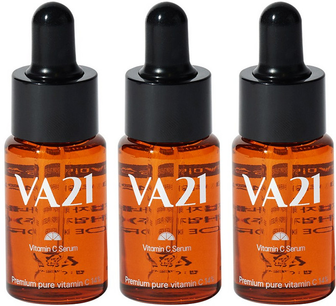 [세트할인] 리라코 VA21 비타민C 세럼 3개 세트 14ml 기미 잡티 비타민 화장품 미백 기초세럼