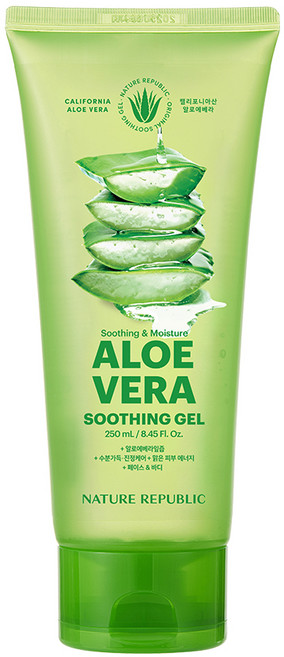 네이처리퍼블릭 수딩 앤 모이스처 알로에베라 수딩젤 (튜브), 250ml, 1개