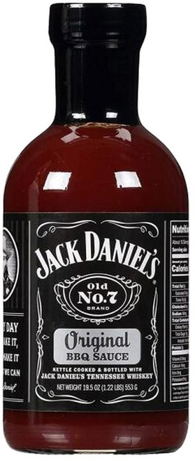 잭 다니엘스 바비큐 소스 오래된 7번 레시피 19온스 2팩, 2개