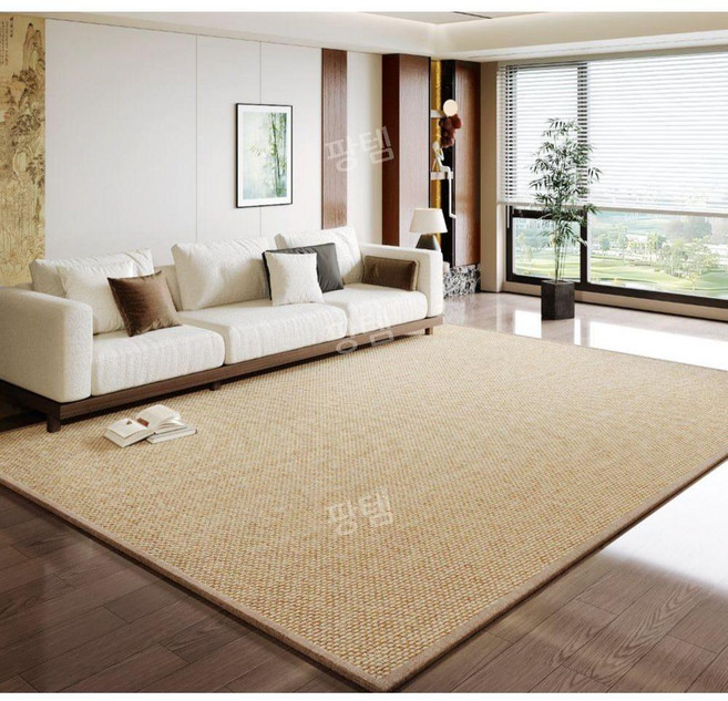 침대돗자리 시원한 거실 러그 일본식 카페트 쿨매트, 로그 컬러 2.5cm