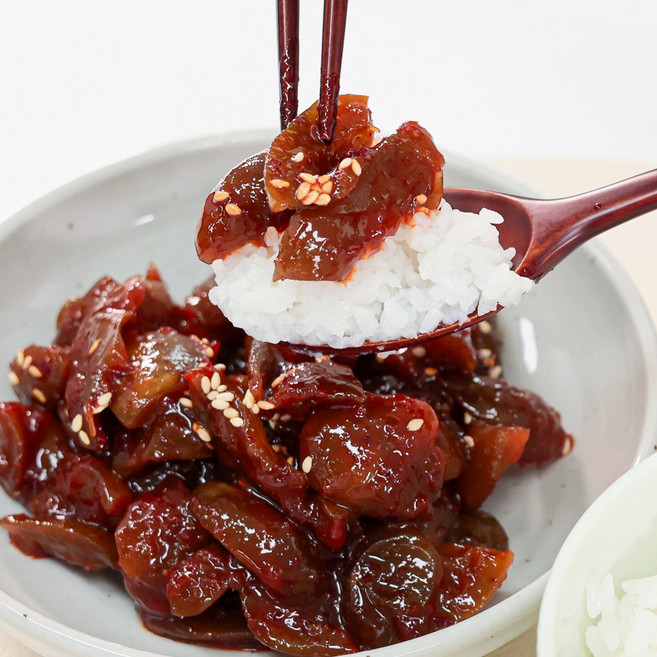 고추장 매실장아찌 반찬 국산 청매실 무침 순창 이기남, 1kg, 1개