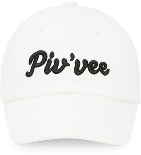 [국내정품] PIV’VEE Logo Embroidered Ball Cap (cloud white) 114439, cloud white, FREE