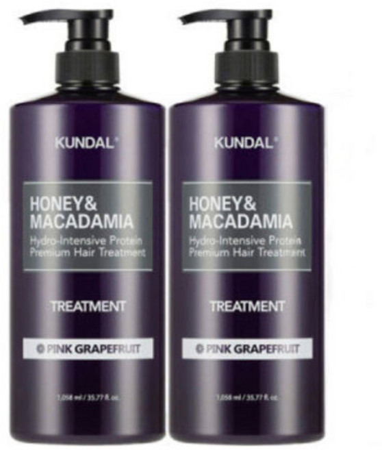 쿤달 단백질 트리트먼트 핑크그레이프프룻 1058ml 2, 1개, 1g