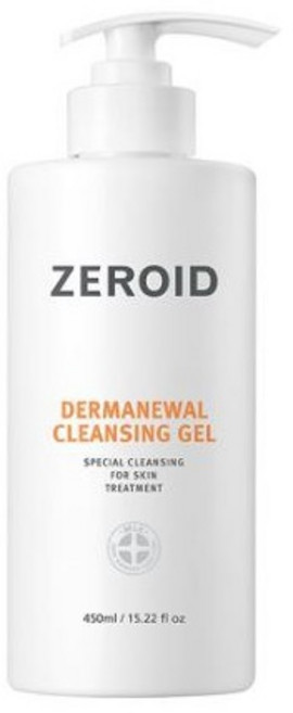 제로이드 더마뉴얼 클렌징 젤 450ml, 1개