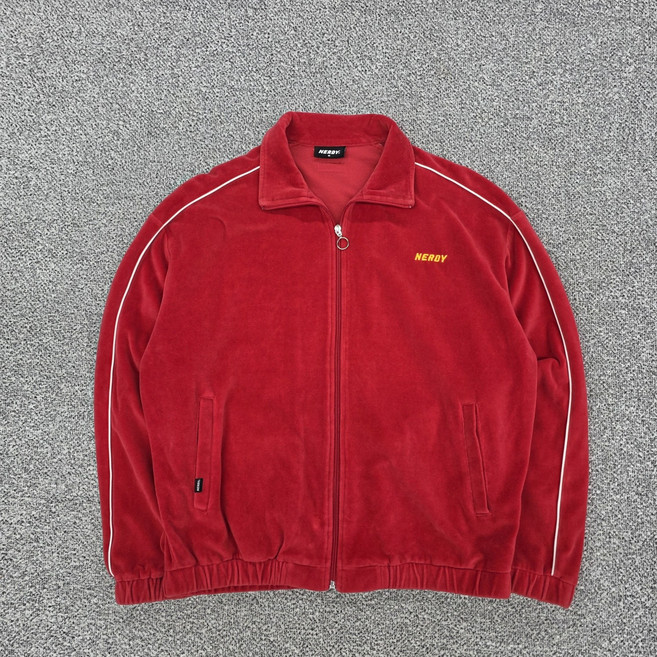 H1117 널디 벨벳 트레이닝 져지 자켓