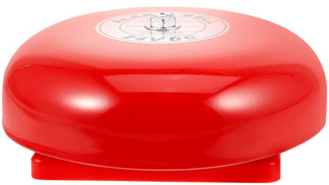 24V 알람 벨 홈 학교 엘리베이터 비상 시스템을위한 전기 보안 초인종 시끄러운, 01 Red, 01 15.00X15.00X5.50CM