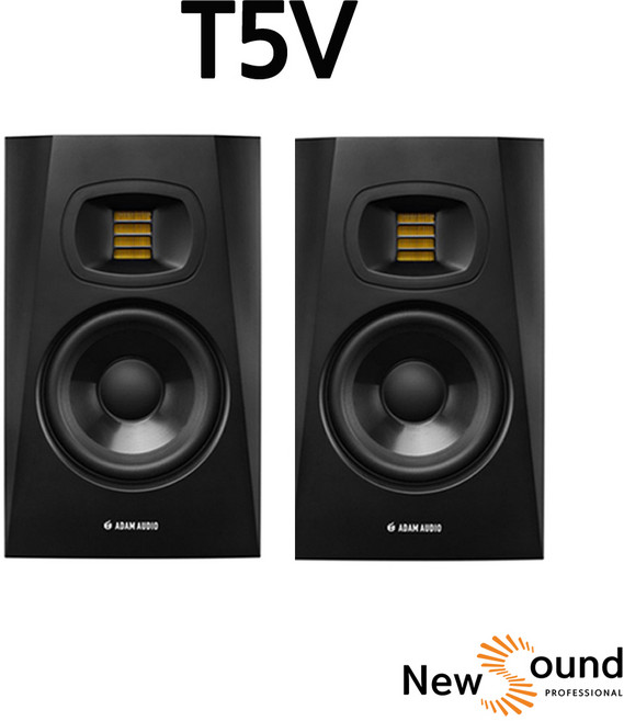 [뉴사운드] 정품 ADAM AUDIO T5V T7V T8V + 스탠드 케이블 패키지 5인치 7인치 8인치 / 홈레코딩 녹음 모니터 스피커/ 아담오디오, T5V+케이블