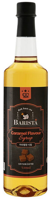 그리심커피시럽 카라멜 750ml카페시럽/원두커피, 1개, 750ml