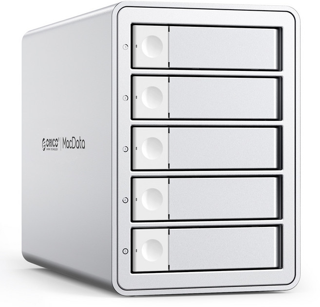 오리코 알루미늄 합금 Raid USB3.0 데이터 DAS 스토리지 9958RU3, 5베이 9958RU3, 1개