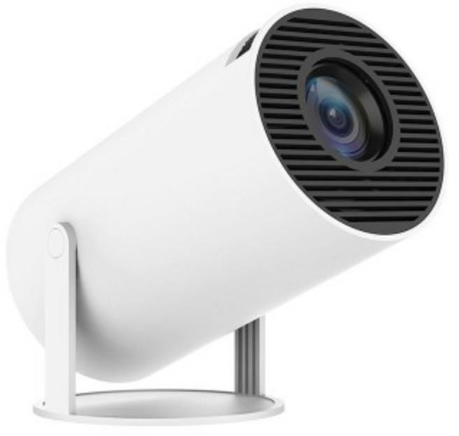 Salange HY300 빔프로젝터 레츠빔 180도 회전 가성비 미니빔 빔프로젝터 가정용 캠핑용 스크린 미러링 고화질 HD