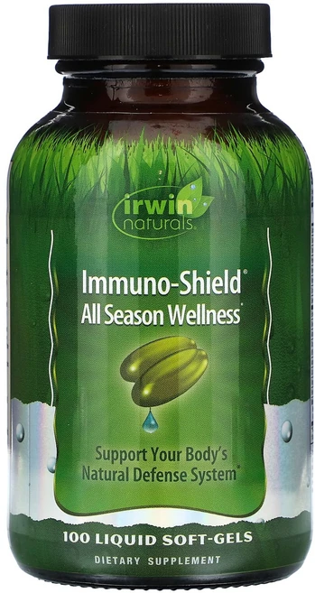 몸관리하세요 겨울입니다 Irwin Naturals Immuno-Shield 올시즌 웰니스 액상 소프트젤 100정 특별관리진행, IrwinNaturalsImmunoShield올시즌웰니, 1개 - 쿠팡
