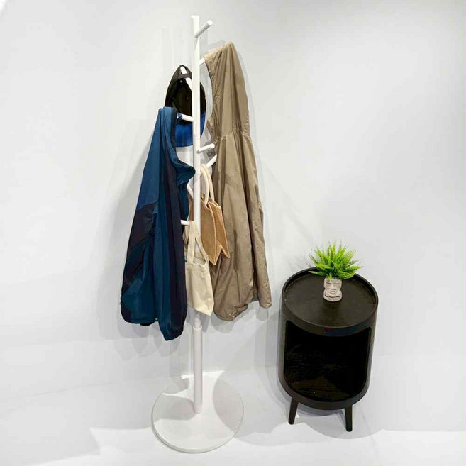 台灣製 寵傢好 衣帽架 收納, 白色