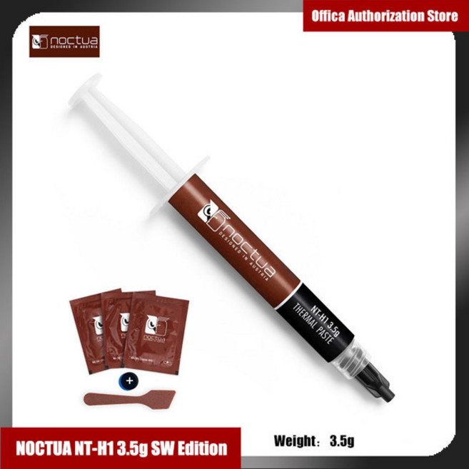 Noctua 그래픽 에디션 섀시 AM5 3.5g 열전도성 NT-H1/NT-H2 라디에이터 노트북 그리스 CPU, H1 3.5g SW Edition, [04] H1 3.5g SW Edition, 1개