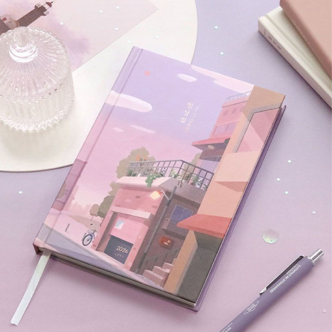 2026 다이어리 일상집 위클리 플래너(반가워) 스케줄러 일기장 아이코닉 리틀하우스마켓 LHCUDI0001, 단품