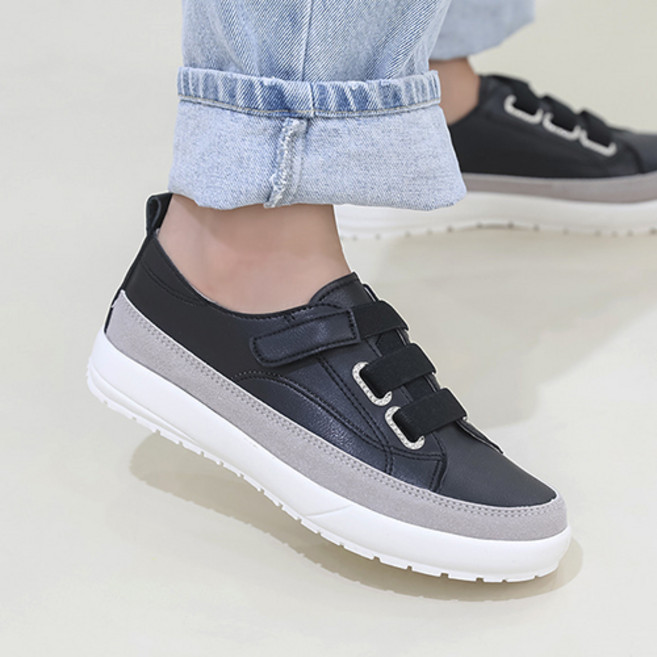 제이슈 가죽 아키 스니커즈 3cm