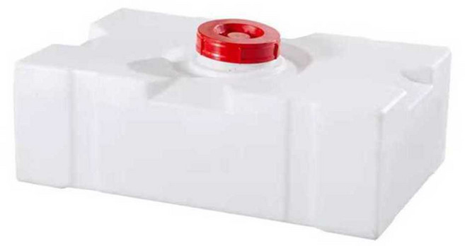 플라스틱 물통 물탱크 40 10리터 PE 사각 리터 말통, KC-30L(가로형) 화이트, 1개