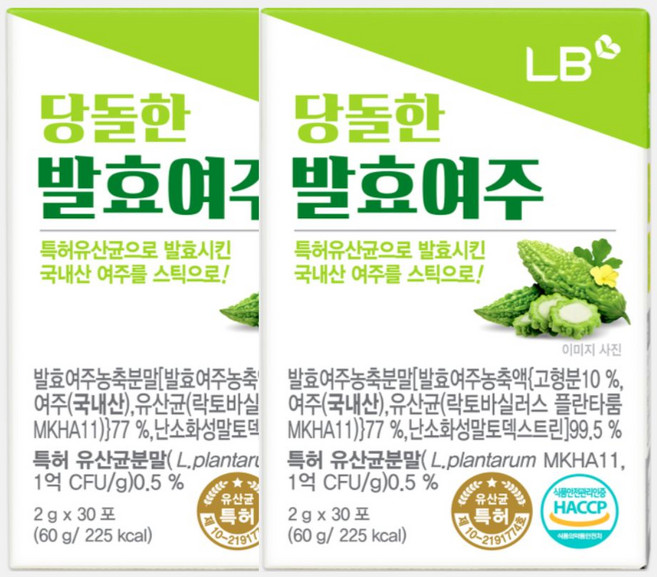 당돌한 발효여주 2g x 30포 1개, 2개, 60g