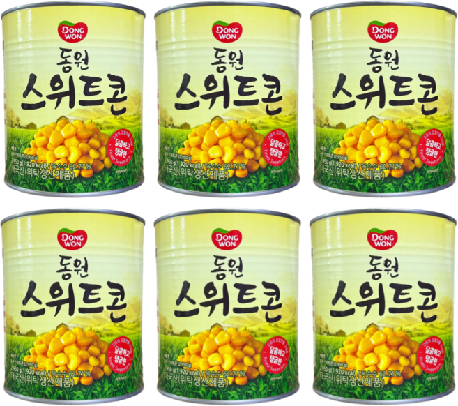 동원 스위트콘, 2.95kg, 6개