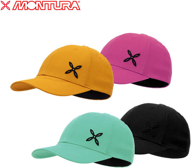 26년 SS 몬츄라 로고 스트레치 캡 남녀공용 등산모자 26SMBVY10X, 90(블랙)