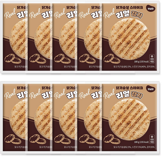 햇살닭 닭가슴살 스테이크 리얼 감자 (100g), 30개, 100g