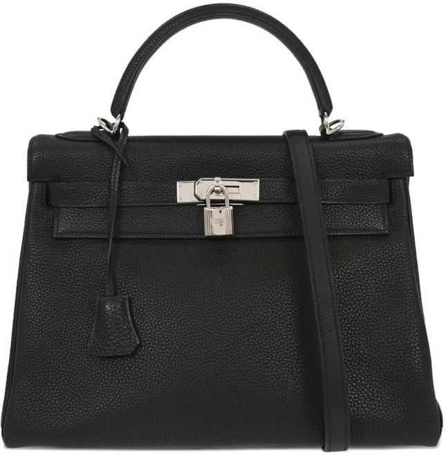 에르메스 중고 2002 켈리 32 레더 토트 백