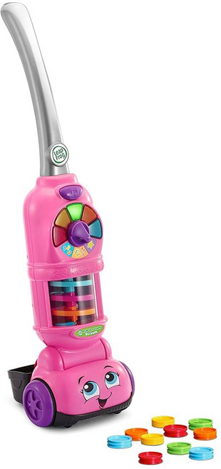 leapfrog 픽업 앤 카운트 진공 청소기 핑크 색상