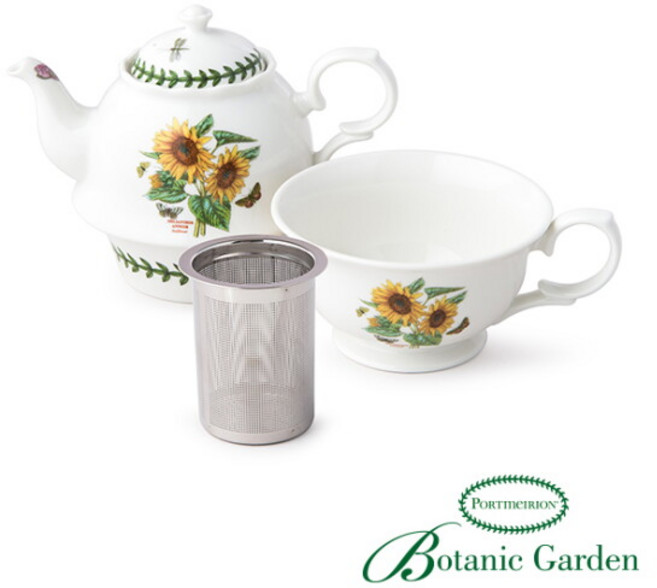 [포트메리온] 티포원 위드 인퓨저 0.35L 썬플라워(BG), 티포트, 1개