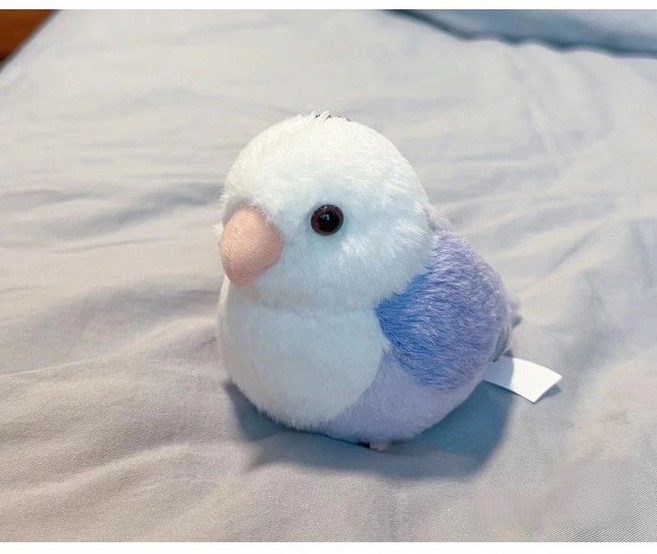 귀여운 앵무새 잉꼬 아기새 펜던트 열쇠 가방 고리 키홀더