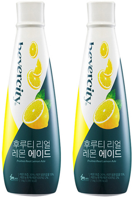 세미 베버시티 후루티 리얼 레몬 에이드, 2개, 1kg