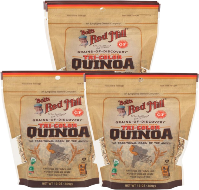 [밥스 레드 밀] 트라이 컬러 퀴노아 369 g 3 SET, 1개