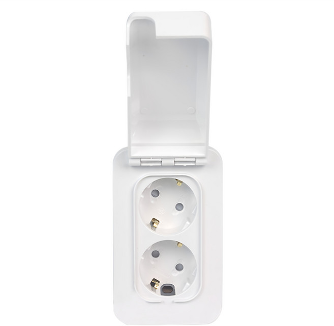 써보니 두남 욕실용 접지 콘센트 2구, 1개