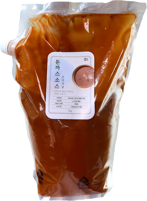수제 전통 옛날 경양식 돈까스소스 5kg 업소용 대용량, 1개, 5L