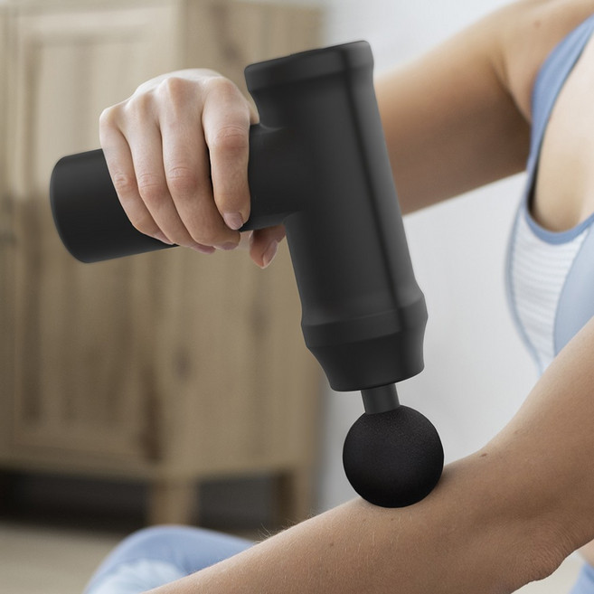 플레오맥스 강력한 BLDC 모터 마사지건 20단 조절 LCD 터치 진동 안마기 근육 뭉침 어깨 목 종아리 PM-MS20, 단품, 단품