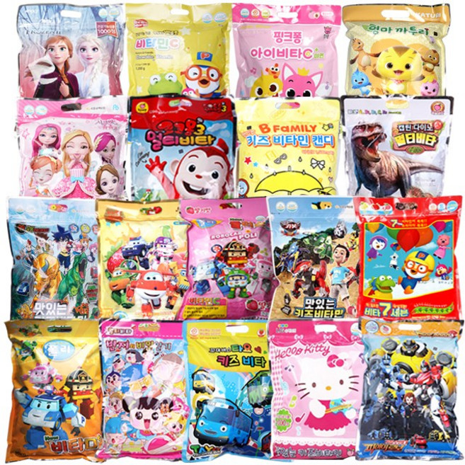 캐릭터 어린이비타민 1000정 사은품증정, 1개