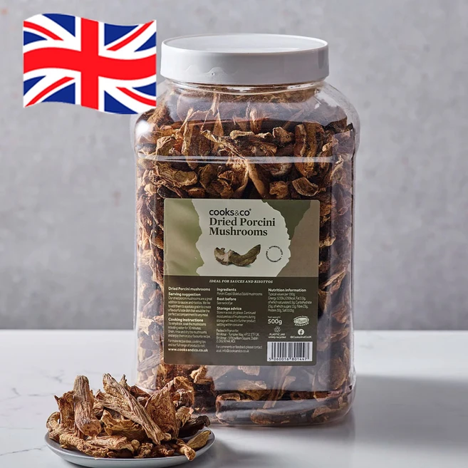 500g 1개 쿡스앤코 프리미엄 건조 포르치니 버섯 Cooks & Co Dried Porcini - 쿠팡