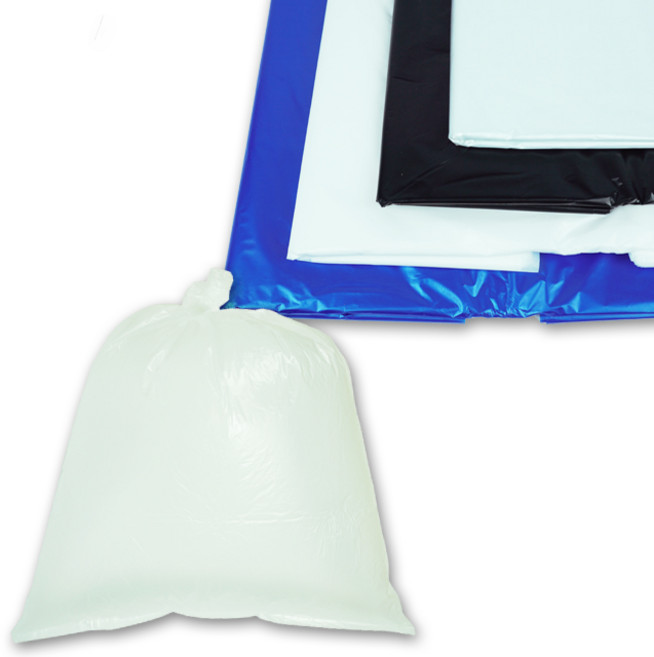 이지그린몰 분리수거 비닐봉투 쓰레기봉투 평판형 120L 30매 반투명, 1개