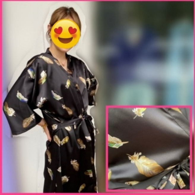 미용실 가운 메이크업 마사지 미용가운 손님용, 7번 네추럴 무늬, 1개